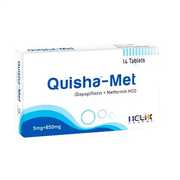 Quisha-met Tablets 5mg + 850mg